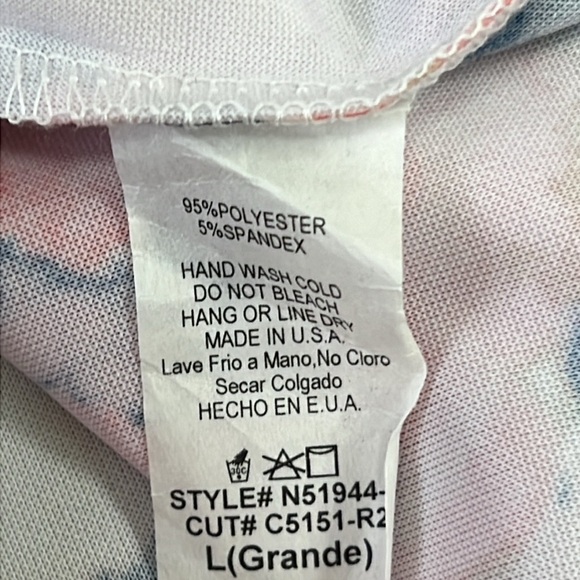 NWT Pink Lily “At First Glance” Floral Printed Dress Size Large - Picture 8 of 12